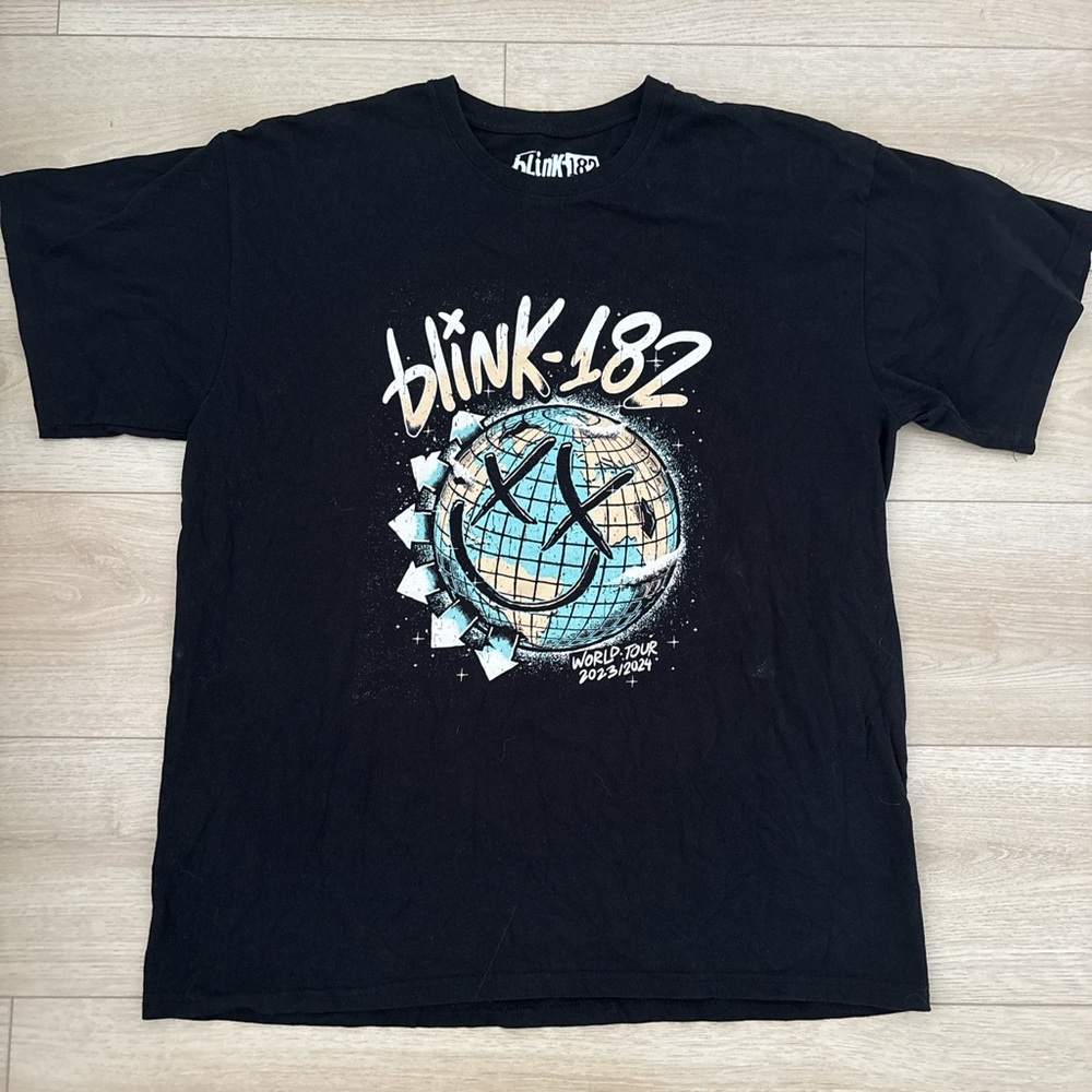 Blink-182 Black Graphic T-Shirt